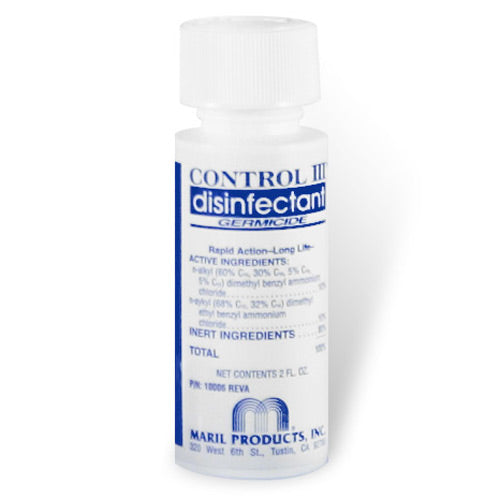 Control III CPAP Mask & Tubing Disinfectant Cleaner - 2oz Concentrate Medsolutely