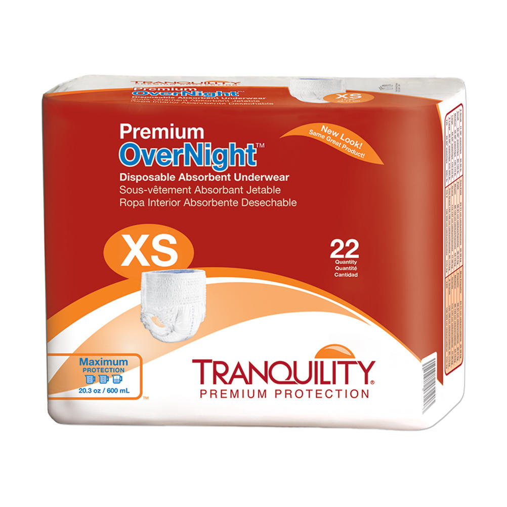 Tranquility Premium Overnight Disposable Absorbent Underwear Medsolutely