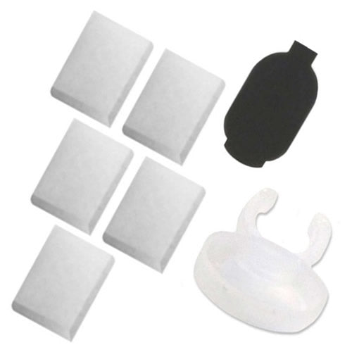 DeVilbiss disposable air filter(with Cover & Neb Bracket)for Traveler Portable Nebulizer Compressors - 5 Pack Drive DeVilbiss