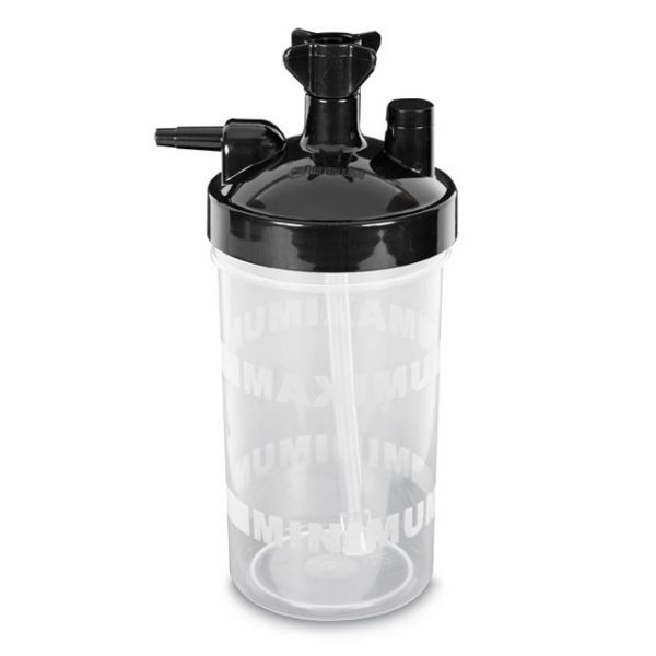 Salter's Black Cap 7600 Bubble Humidifier Bottle for Various Oxygen Concentrators Salter Labs