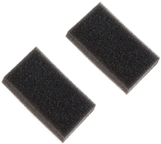 Reusable Black Foam Filters for Zzz-PAP CPAP Machine (2 Pack) GENERIC