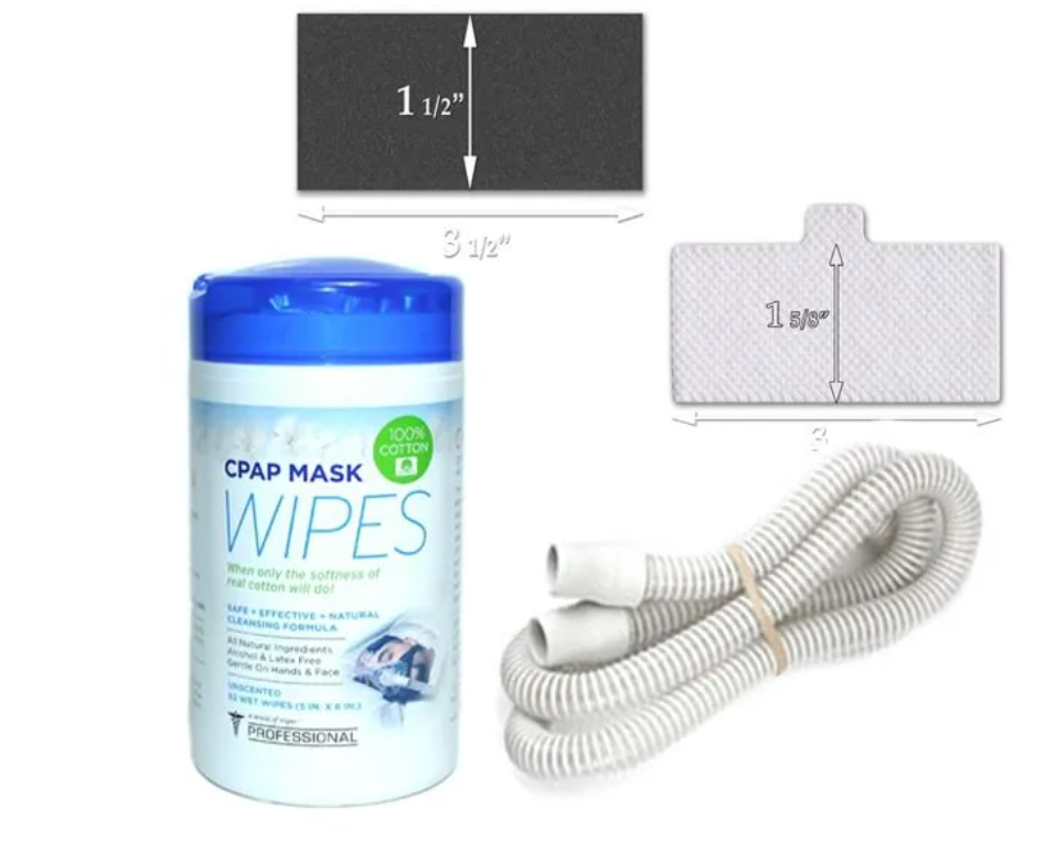 Respironics Legacy Bundle of Filters, Tubing and CPAP Wipes GENERIC