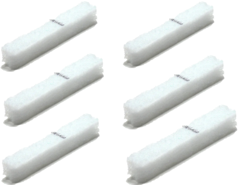 Disposable White Fine Filters for HC200 (6 Pack) GENERIC