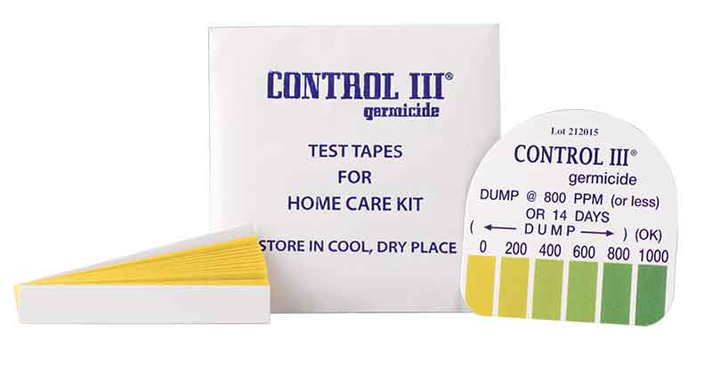 15 Pack of Test Strips for Control III Disinfectant by MARIL products MARIL PRODUCTS