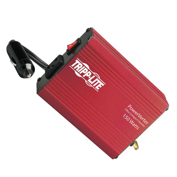 Tripp Lite PowerVerter 150-Watt Ultra-Compact Power Inverter with 12V DC Cord-PV150 Tripp Lite