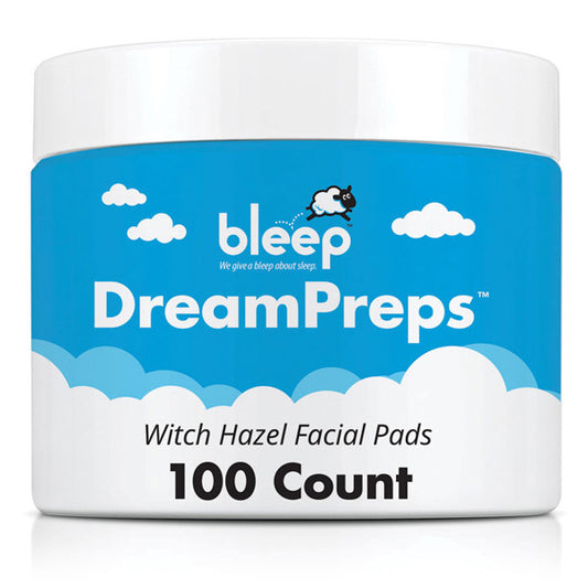 Bleep DreamPreps Witch Hazel Facial (100 Pads/Wipes) Bleep