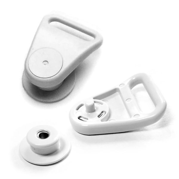 new Respironics magnetic headgear clips for Wisp & DreamWisp Nasal CPAP Masks - 1 Pair Philips Respironics